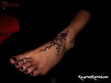 Kalamos Komics - Sadika - LauraLib - Foot Fetish - Foot Art - Henna Tattoo