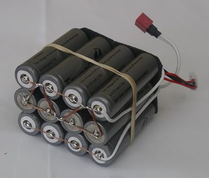  charger. With individual batteries, you can use the charger provided