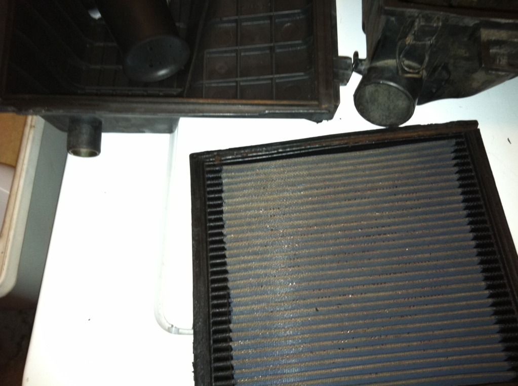 Stock/Cut VR6 Airbox w/ K&N and External Oil Cooler VW Vortex