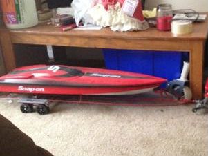 snap on traxxas boat