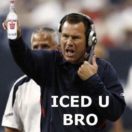 Gary Kubiak iced