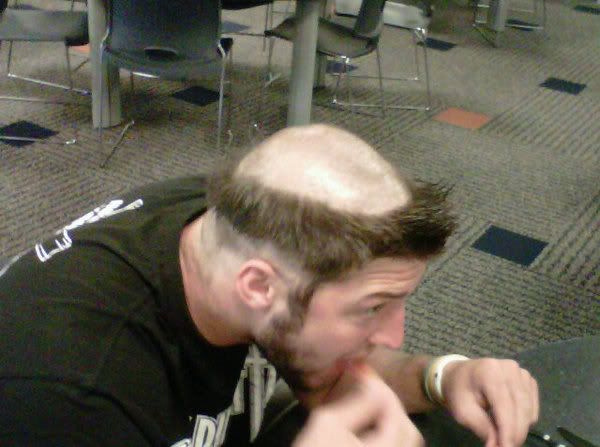 Tebow Friar Tuck haircut