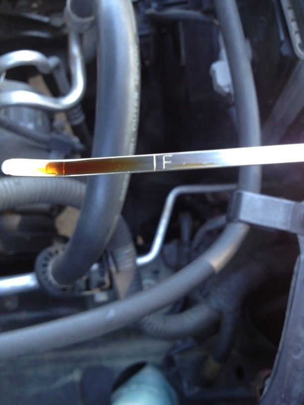 interpreting oil dipstick Toyota Nation Forum Toyota Car and Truck