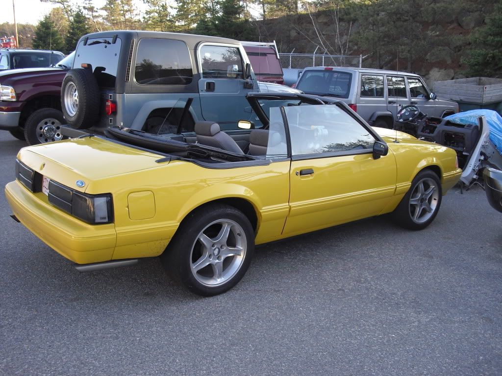 89 mustang lx convertible