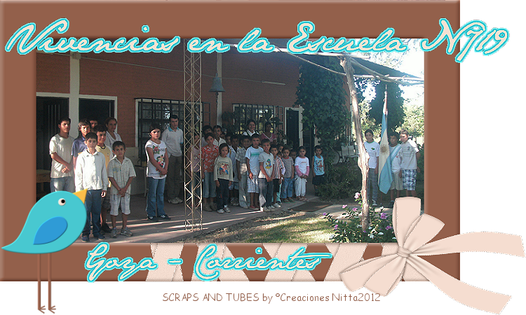 VIVENCIAS EN LA ESCUELA Nº719 - GOYA - CORRIENTES